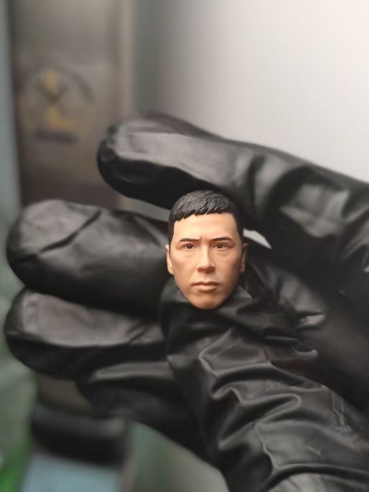 iPman Wing chun man headsculpt/Suit 1/12