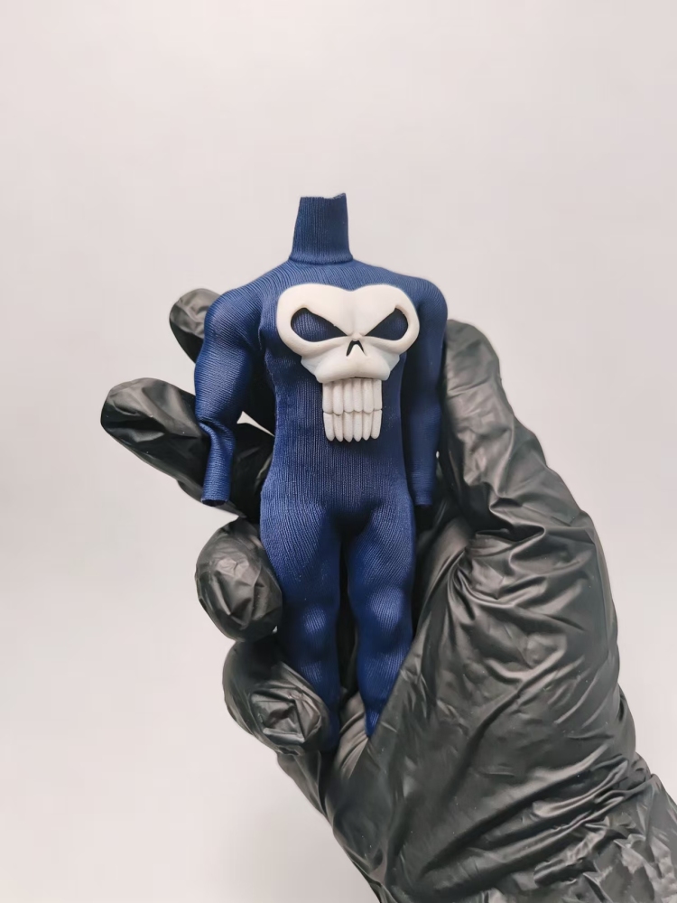 Punisher 3D Logo Bodysuit 1:12