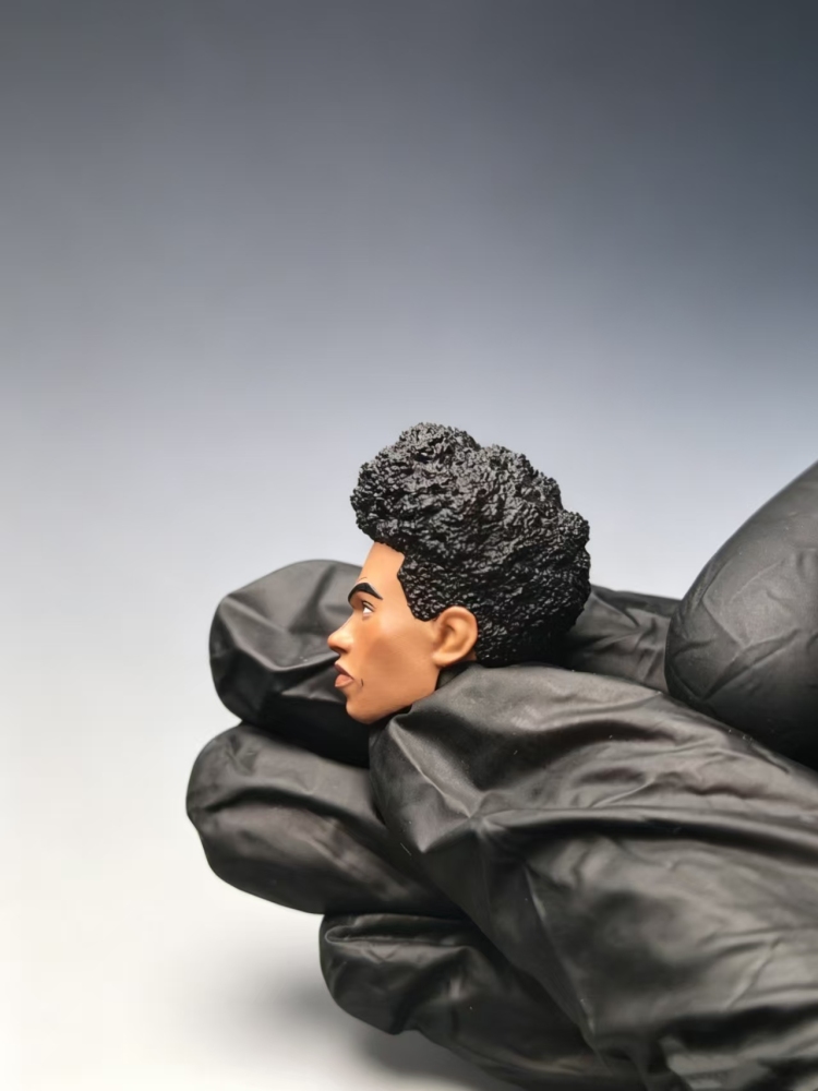 SHF ML Miles(Angry expression) headsculpt 1/12