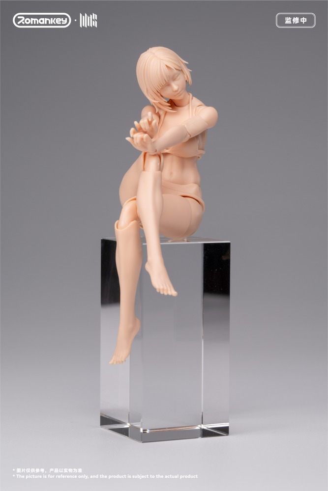 Romankey UMS004 1/12 Super Articulated Female Body Mia-Unpainted Version
