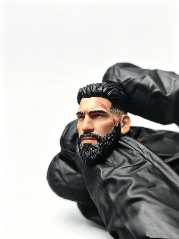 1/12 Netflix Punisher Bearded Head Sculpt