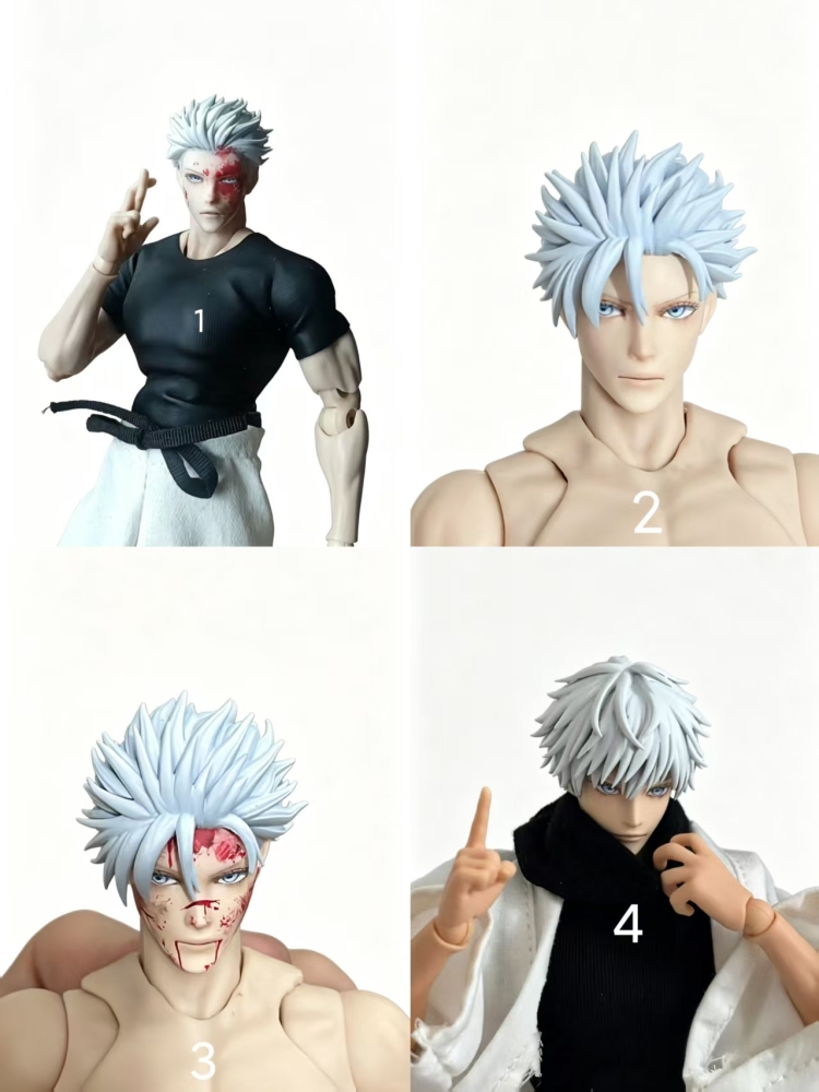 1/12 Scale Hand Polished Painted Arcane Power Character Head Sculpt