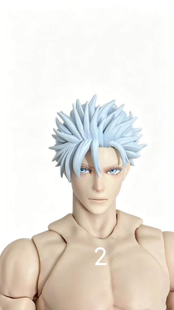 1/12 Scale Hand Polished Painted Arcane Power Character Head Sculpt