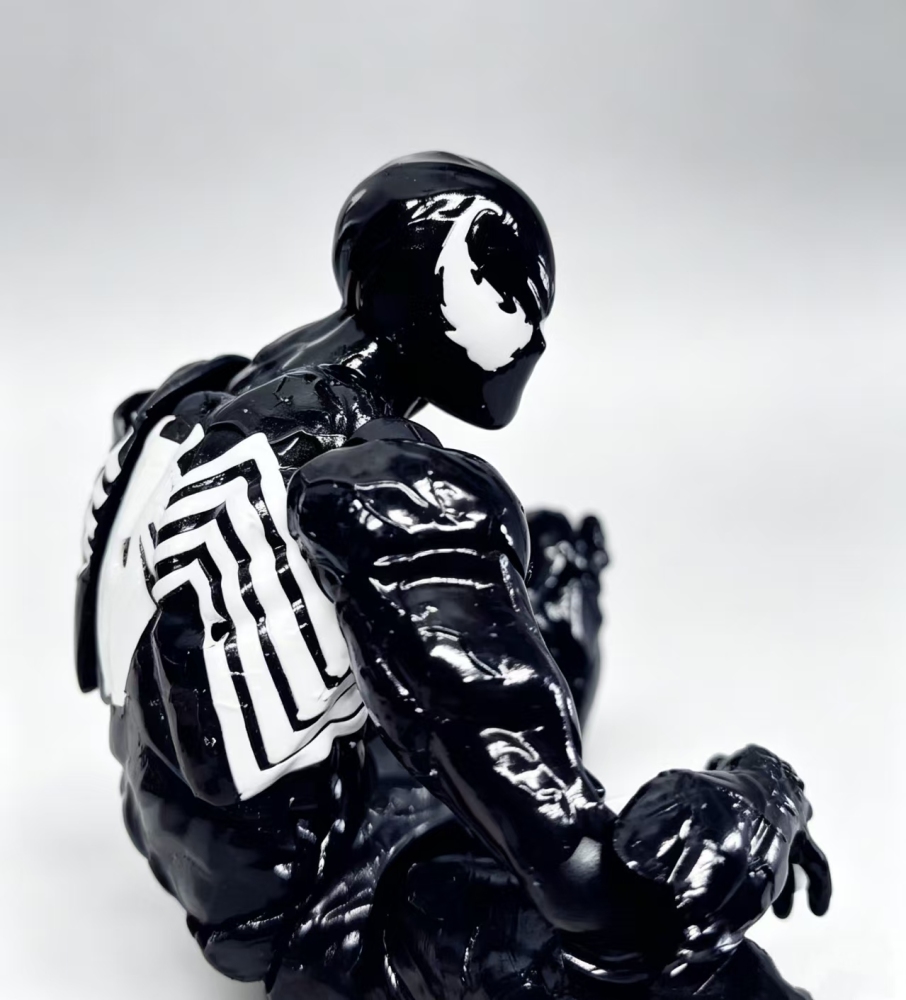 Kaiyodo Symbiote Spideer-boy Corrupted Replacement Head Sculpt 1:12