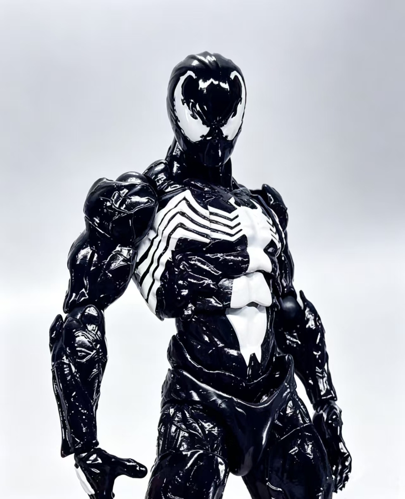 Kaiyodo Symbiote Spideer-boy Corrupted Replacement Head Sculpt 1:12