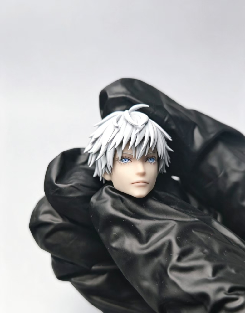 1/12 Scale Hand Polished Painted Arcane Power Character Head Sculpt