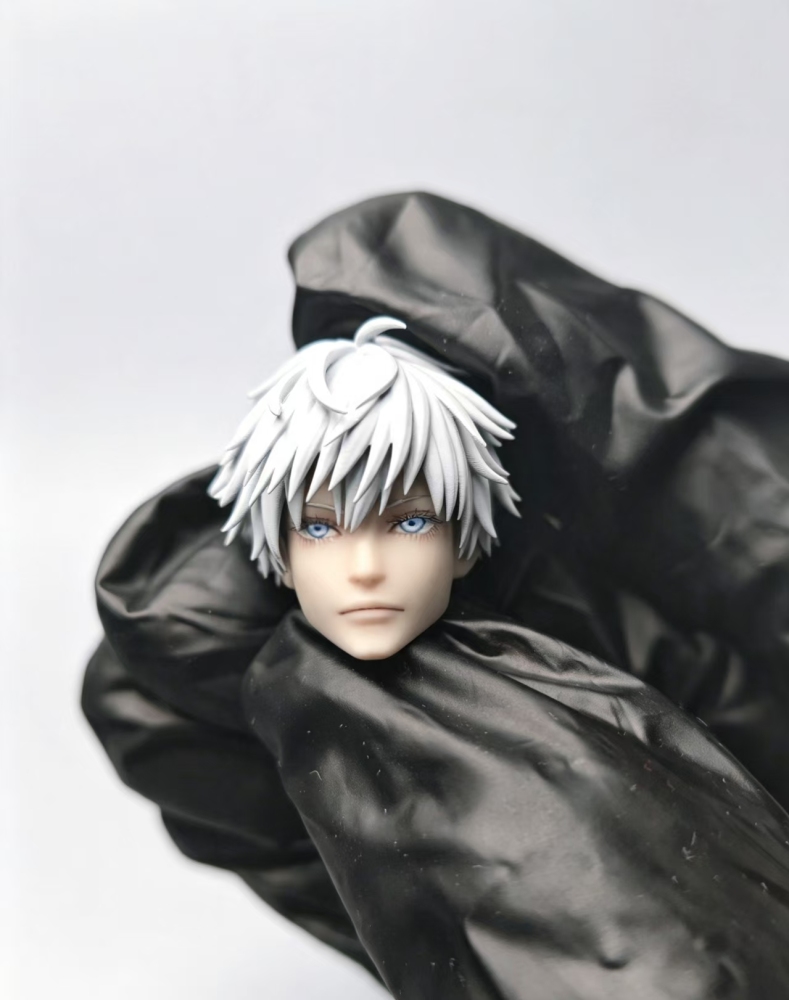 1/12 Scale Hand Polished Painted Arcane Power Character Head Sculpt