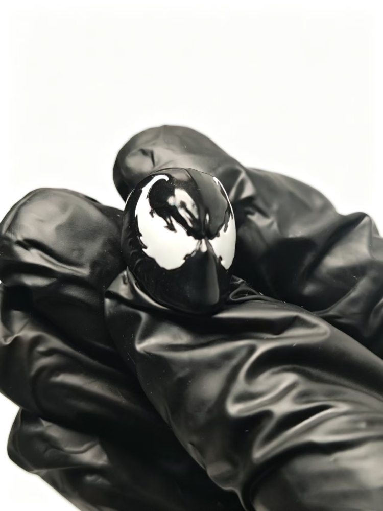 Kaiyodo Symbiote Spideer-boy Corrupted Replacement Head Sculpt 1:12