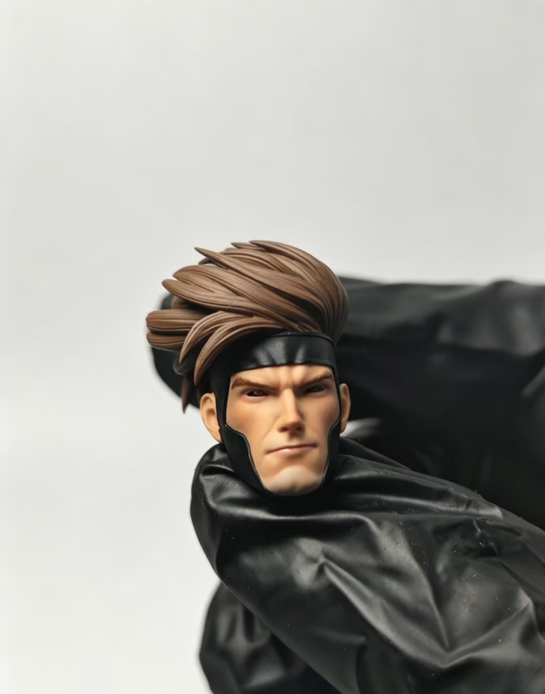 marvellegends mafex Gambit headsculpt 1/12