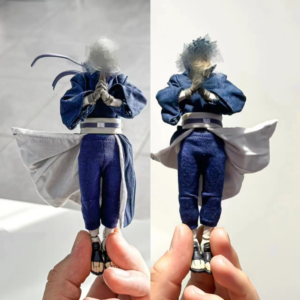 SHF Daito diydoll Suit /Green wooden hand accessories 1:12