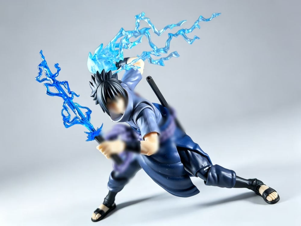 1/12 Scale Fantasy Weapon Accessory, Ignis-Veyr Twinblades, Hand-Painted Dual Element Blade Set