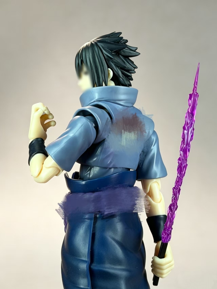 1/12 Scale Fantasy Weapon Accessory, Ignis-Veyr Twinblades, Hand-Painted Dual Element Blade Set