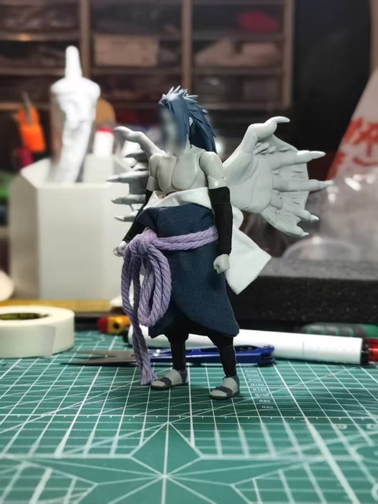 SHF Wings Talented Shadow Warrior diydoll 1/12