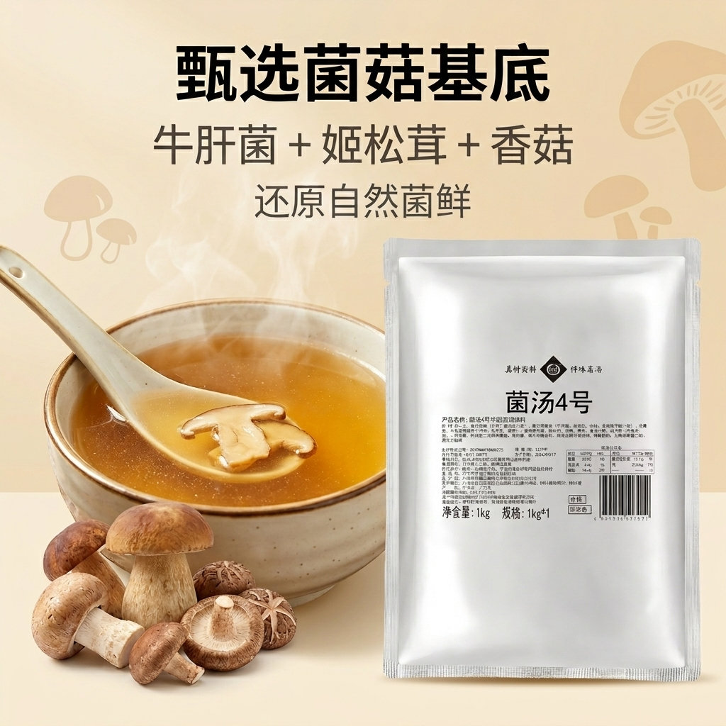 Qianwei Mushroom Soup Base No.4