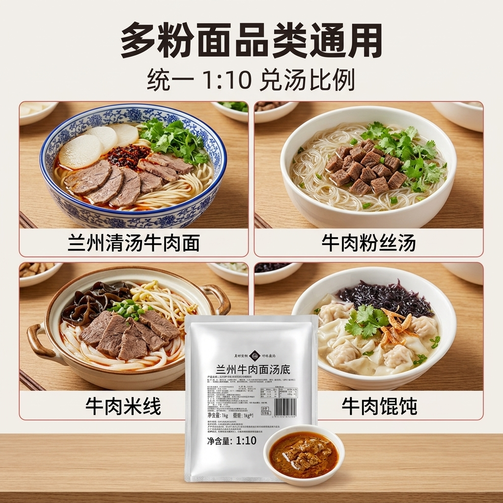 Qianwei Lanzhou Beef Noodle Soup Base