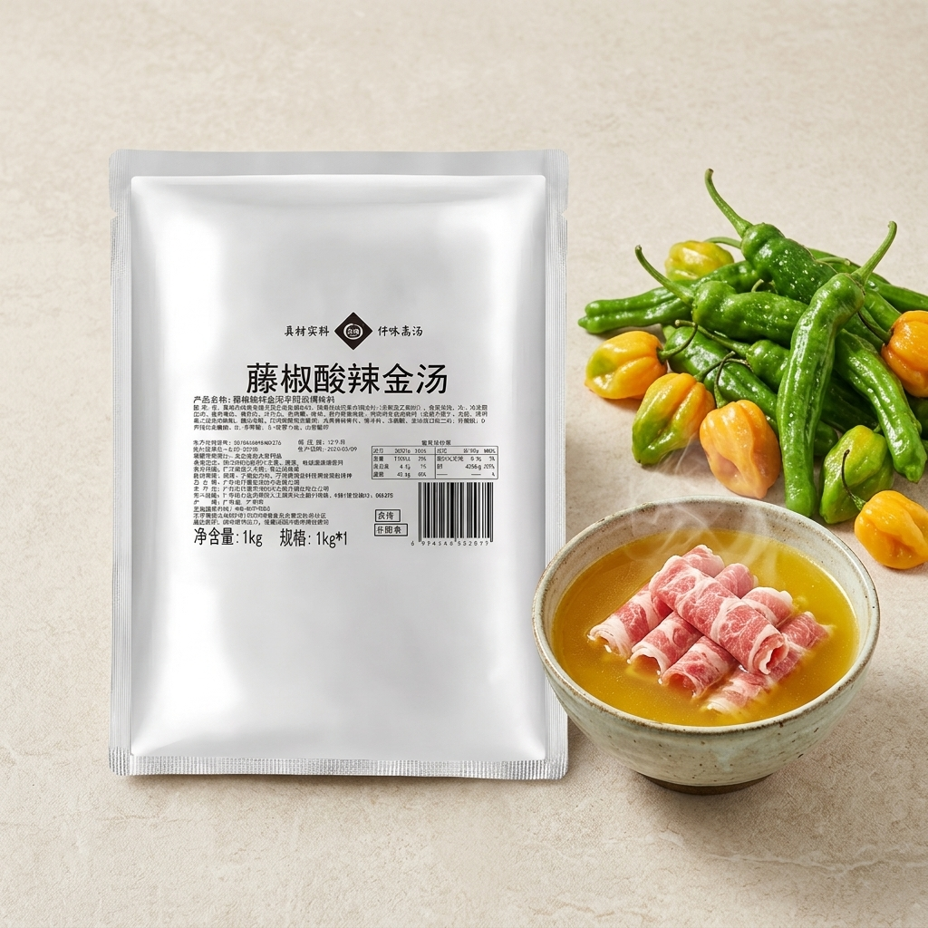 Qianwei Sichuan Pepper Hot & Sour Golden Soup