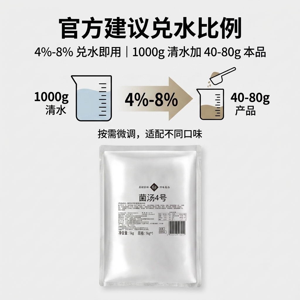 Qianwei Mushroom Soup Base No.4