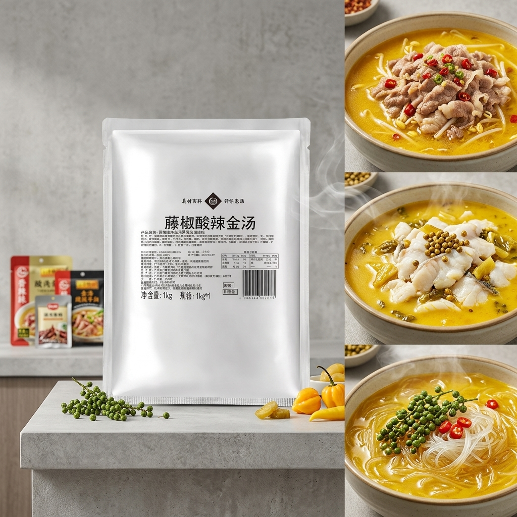 Qianwei Sichuan Pepper Hot & Sour Golden Soup