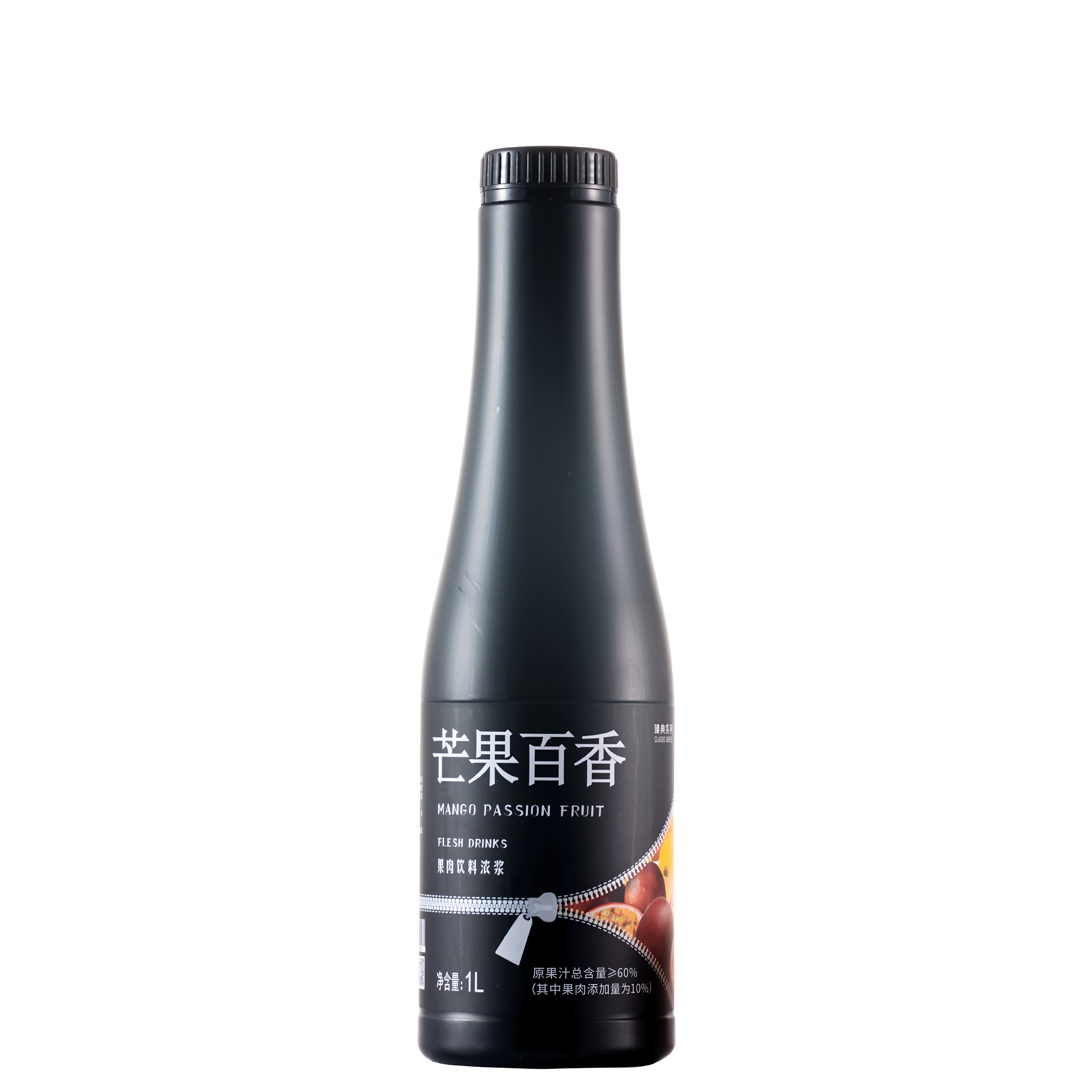 Mango Baijia Fruit Mixed Flavor Beverage Concentrated Fruit Tea Iced Sand Milk Tea Ingredients 1L/芒果百家果混合风味饮料饮料浓浆 果茶冰沙奶茶原料1L