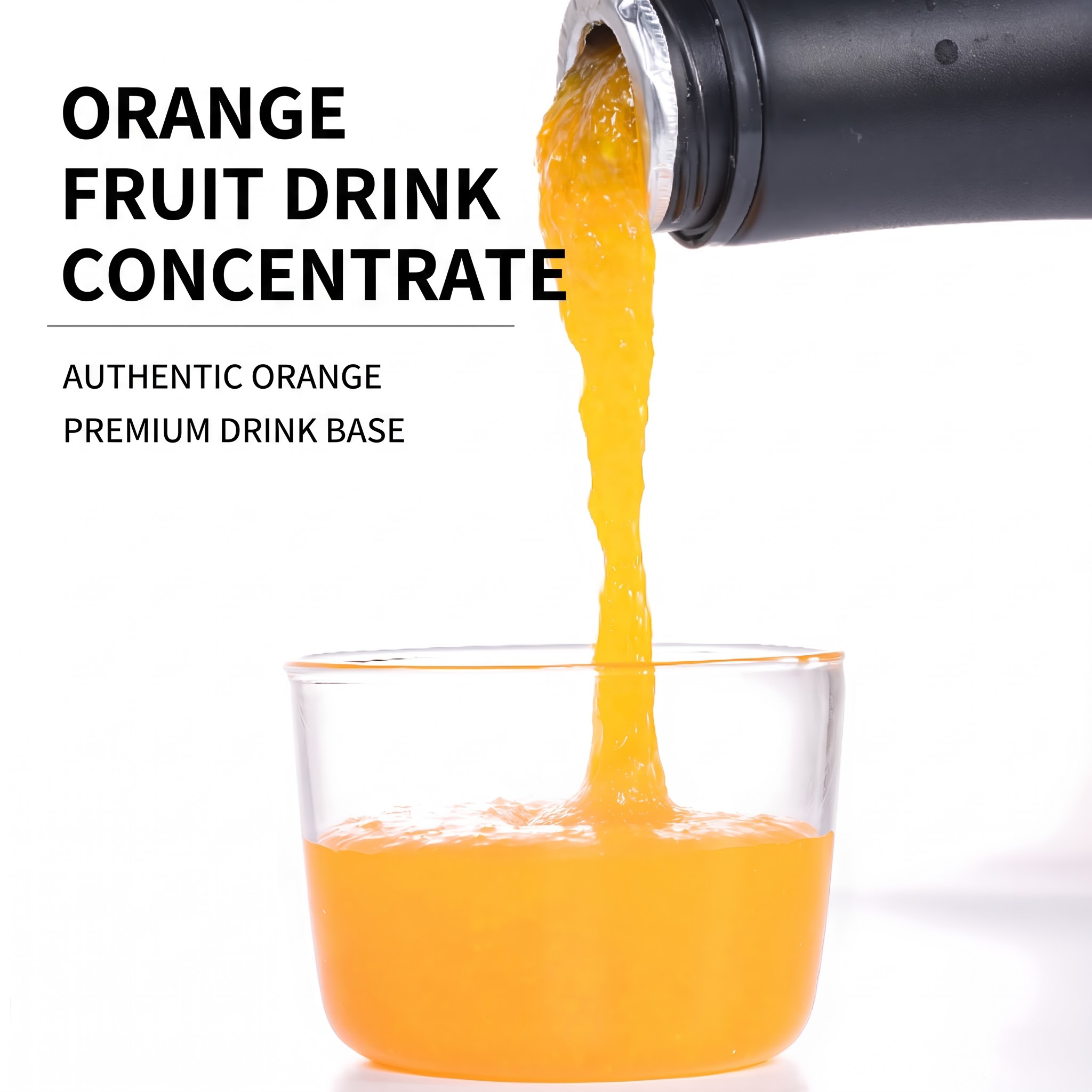 Orange flavored beverage, concentrated fruit tea, smoothie milk tea, raw material 1L/柳橙风味饮料饮料浓浆 果茶冰沙奶茶原料1L