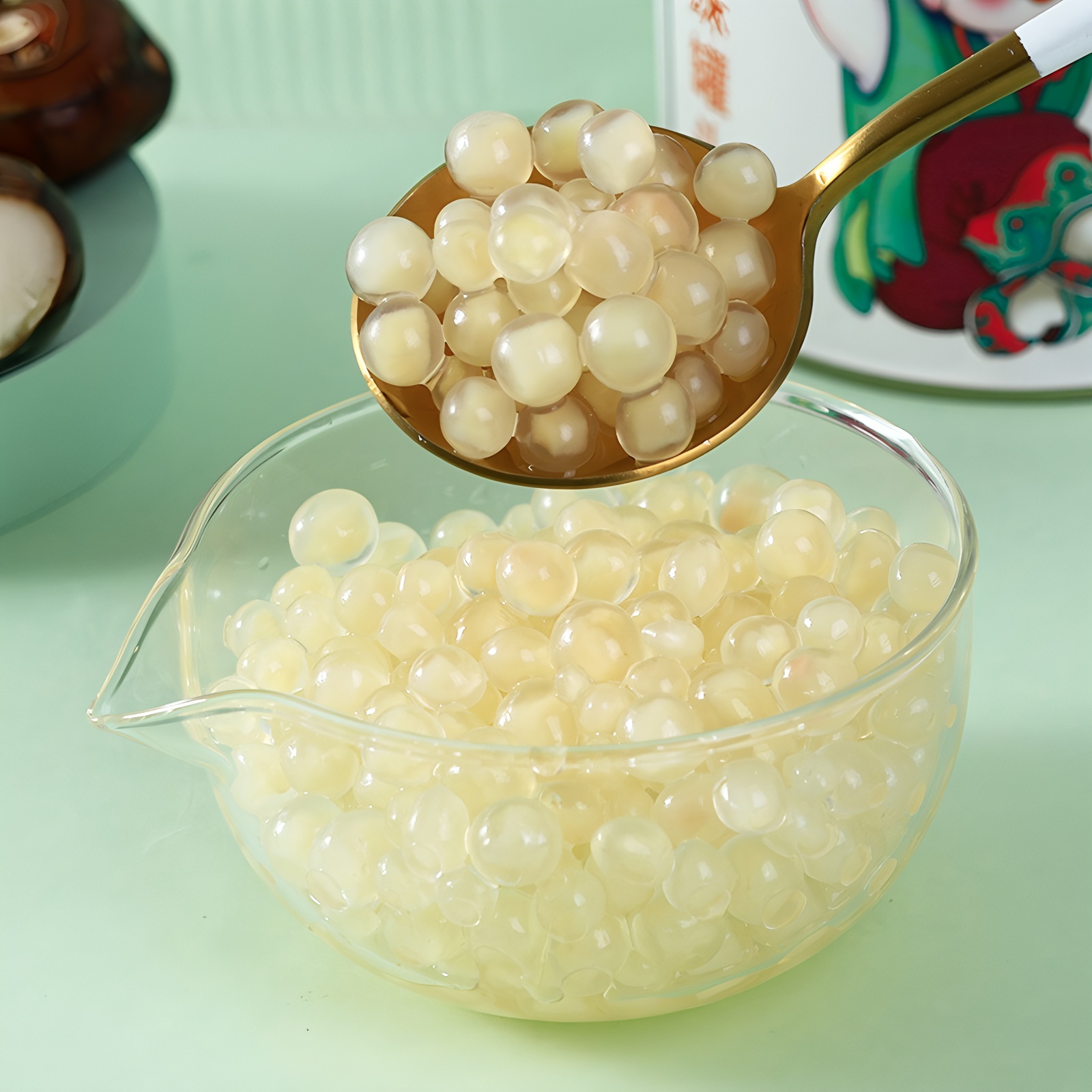 Horseshoe explosion pearl 1kg/马蹄爆爆珠珍珠1kg