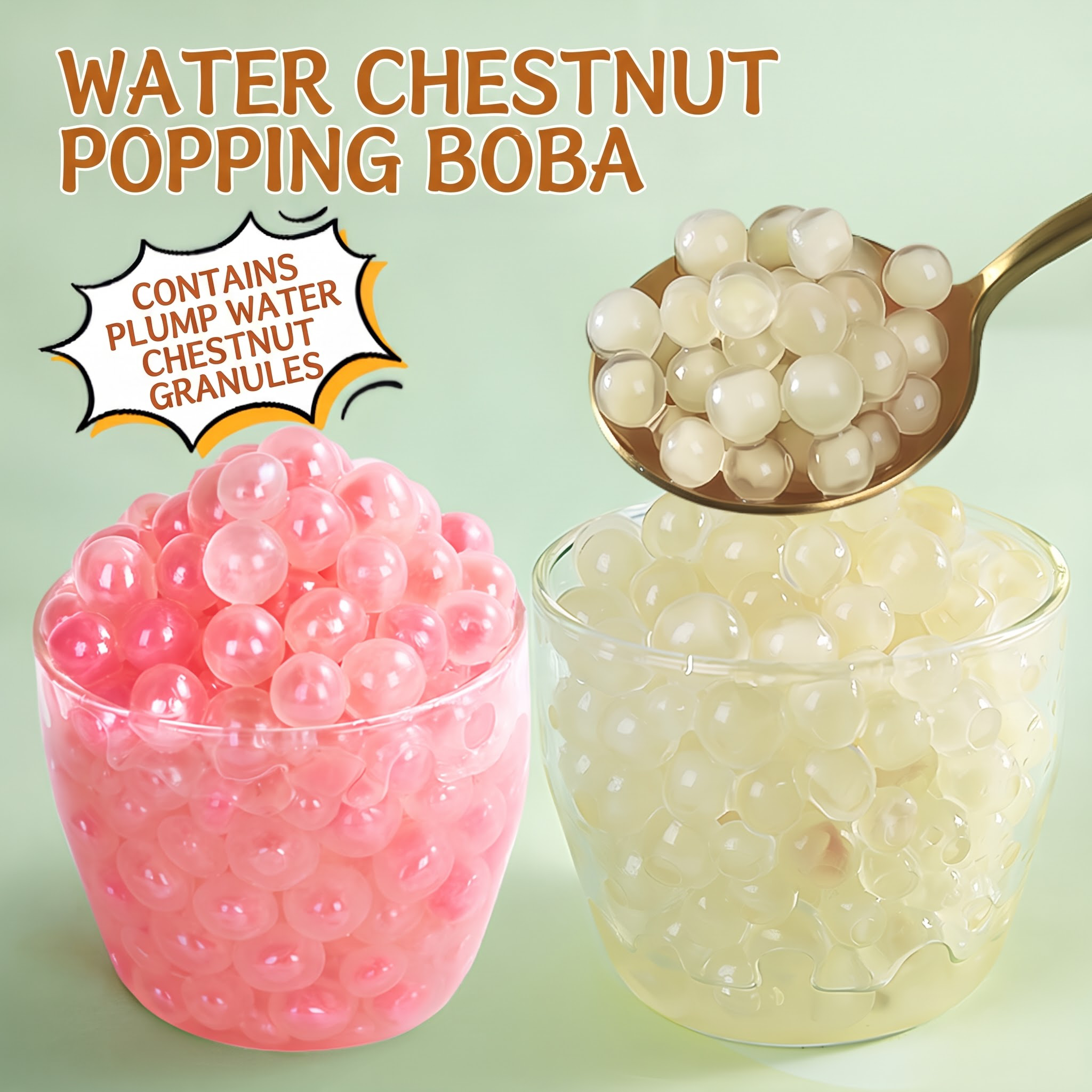 Horseshoe explosion pearl 1kg/马蹄爆爆珠珍珠1kg