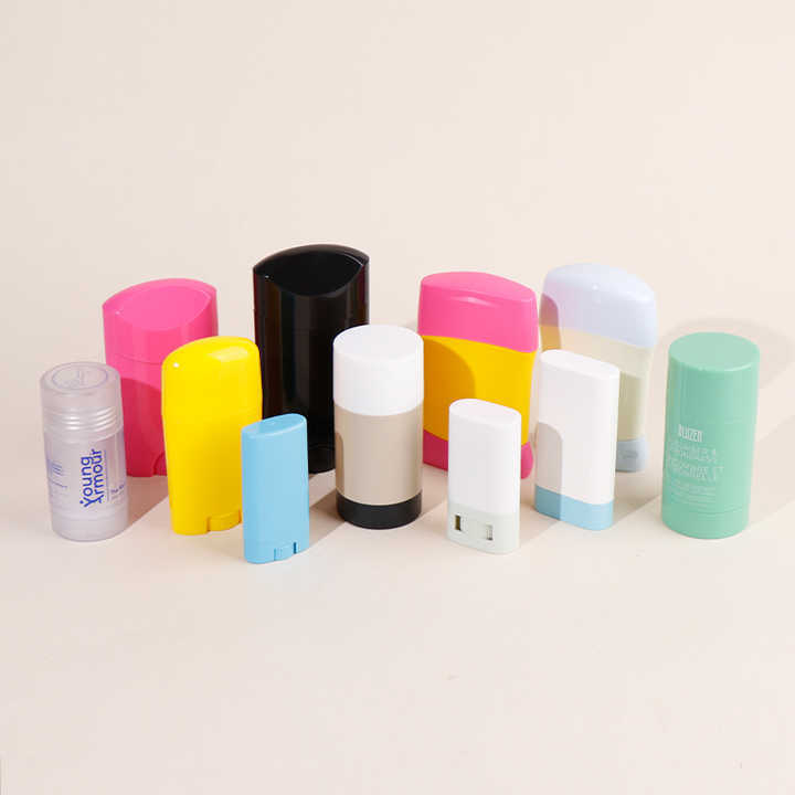 15g 30g 50g 75g Empty Deodorant Container Stick Plastic Deodorant Stick Container Packaging Eco Friendly