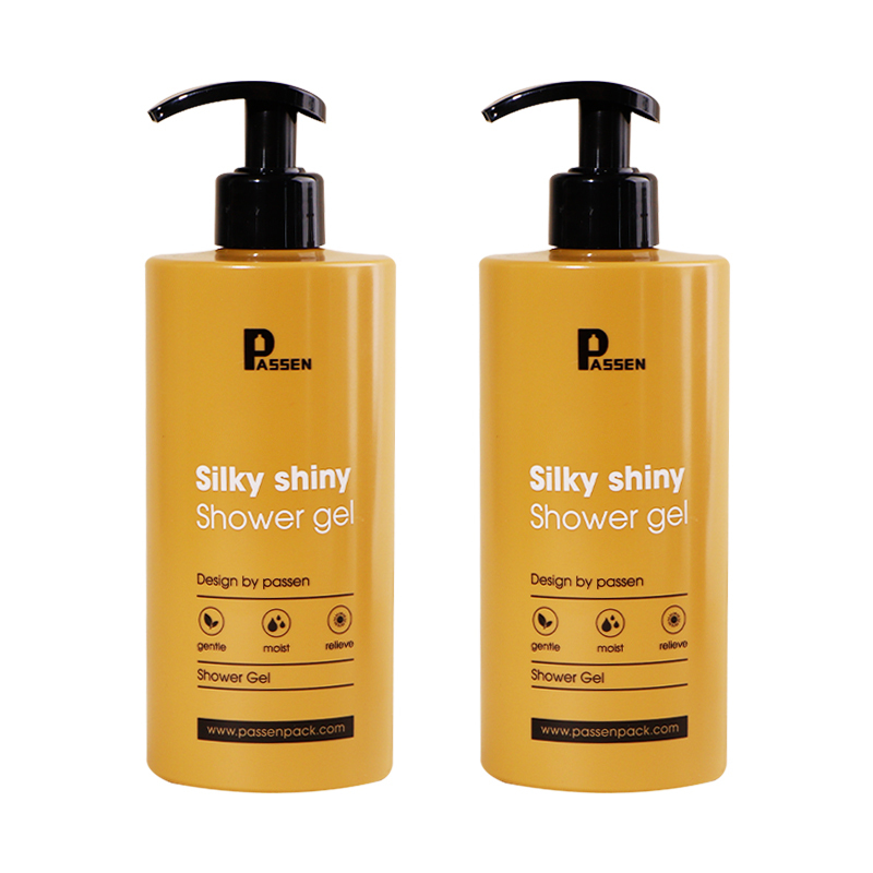 Empty Recycled Shampoo Plastic Bottle Packing Eco Friendly Cosmetic Packaging