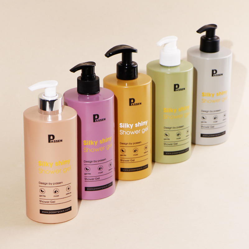 Eco Friendly Plastic Shampoo Bottle 100ml 200ml 300ml Plastic Bottles with Dispense Pumps