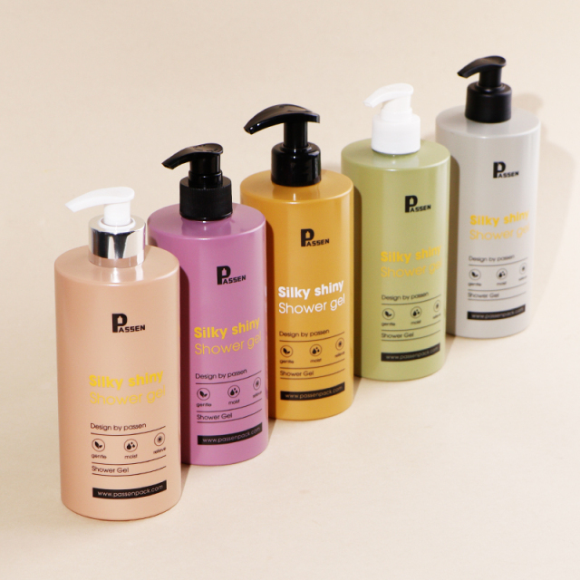 Eco Friendly Plastic Shampoo Bottle 100ml 200ml 300ml Plastic Bottles with Dispense Pumps