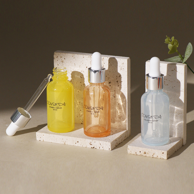 Cosmetic Glass Dropper Bottles Essential Oil Bottles Suppliers for Cosmetic Packaging