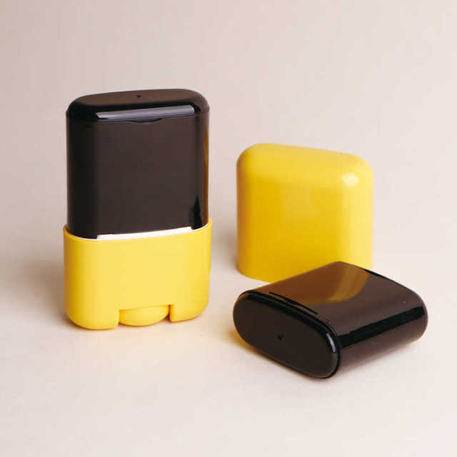 Empty Sunscreen Stick Blush Packaging Refillable Eco Deodorant Sunscreen Stick Container Packaging