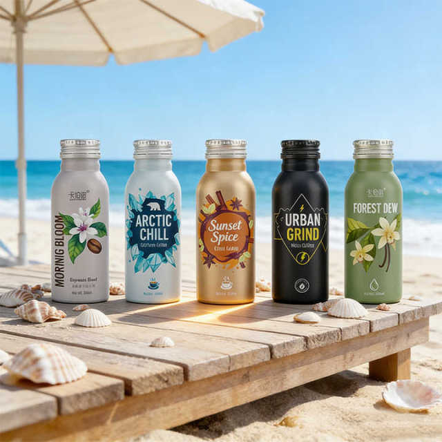 Factory Direct Eco Friendly Aluminum Bottle Food Grade Reusable Aluminum Container for Carbonated Drinks