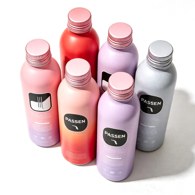 100ml 200ml 250ml 300ml 500ml Wide Mouth Aluminum Drink Bottle Easy Filling for Fresh Juice Beverage Packing