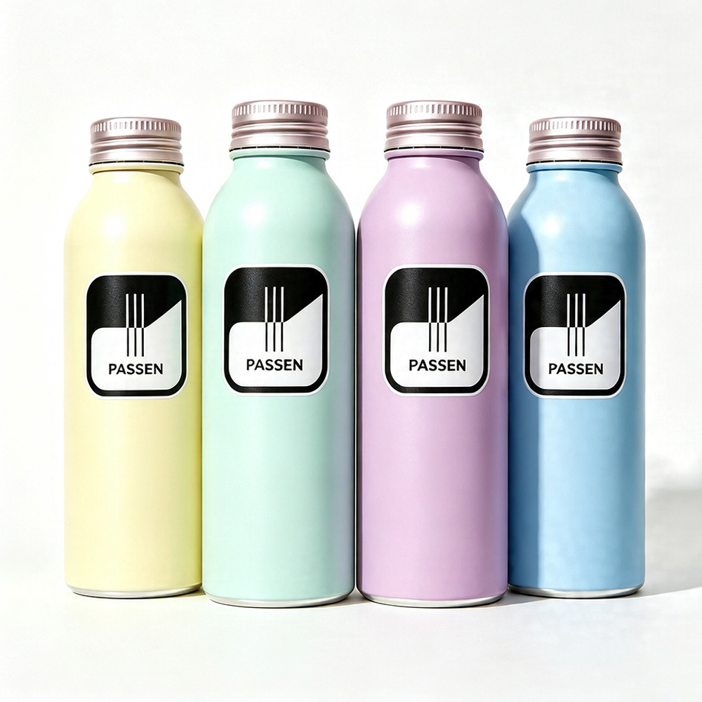100ml 200ml 250ml 300ml 500ml Premium Aluminum Beverage Bottle for Craft Soda Wine Drink Packaging