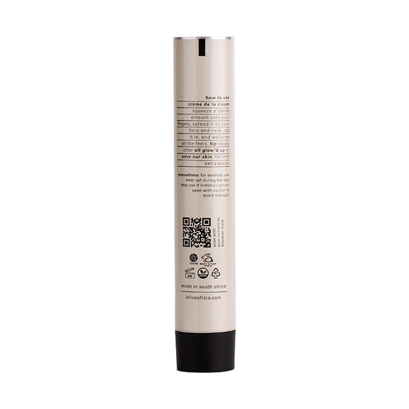 Custom Colorful Cosmetic Packaging Soft Empty Bb Hand Cream Eco-friendly Metal Cosmetic Tube