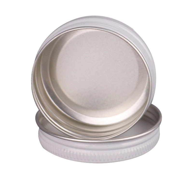 Empty Storage Container 5ml 10ml 15ml 20ml 30ml 60ml 80ml 100ml Aluminum Cosmetic Jars Silver Black Gold Metal Aluminum Tin