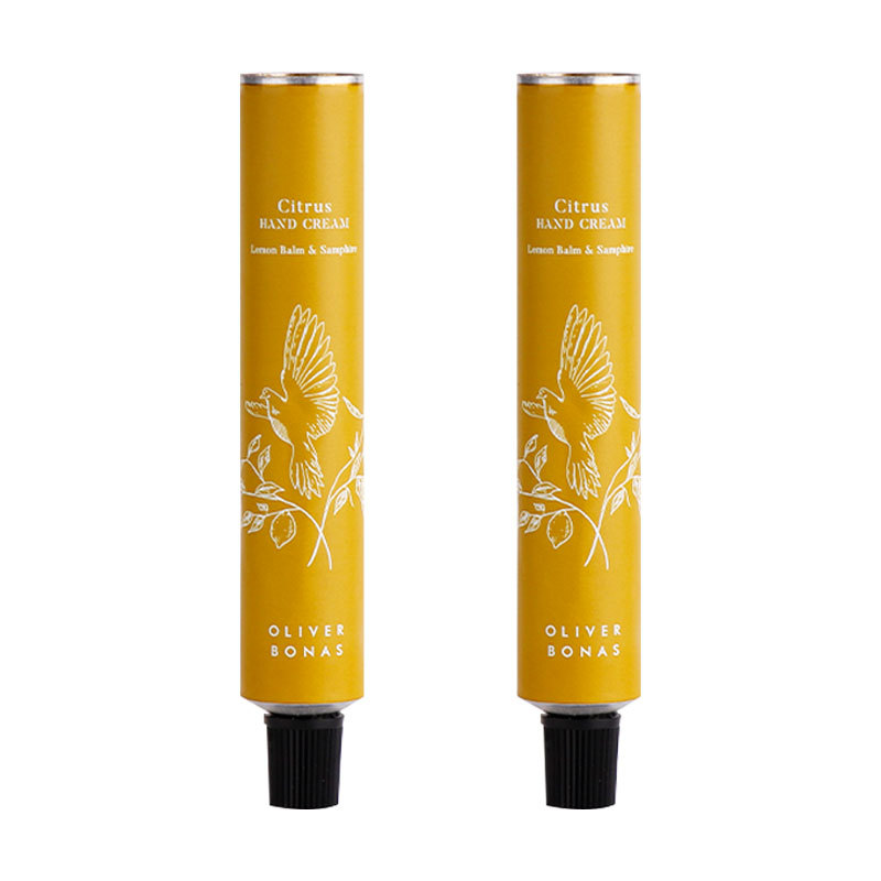 Customized Printing Aluminum Tube for Cosmetic Hand Cream Aluminum Round Tube Packing Soft Tube
