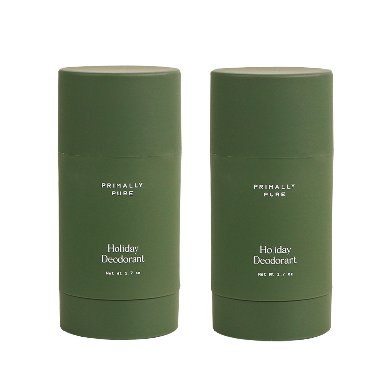 20ml 30ml 50ml 75ml Custom Empty PP Twist up Deodorant Stick Antiperspirant Round Tube Container