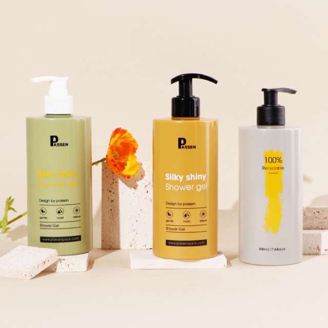 Eco Friendly Plastic Shampoo Bottle 100ml 200ml 300ml Plastic Bottles with Dispense Pumps