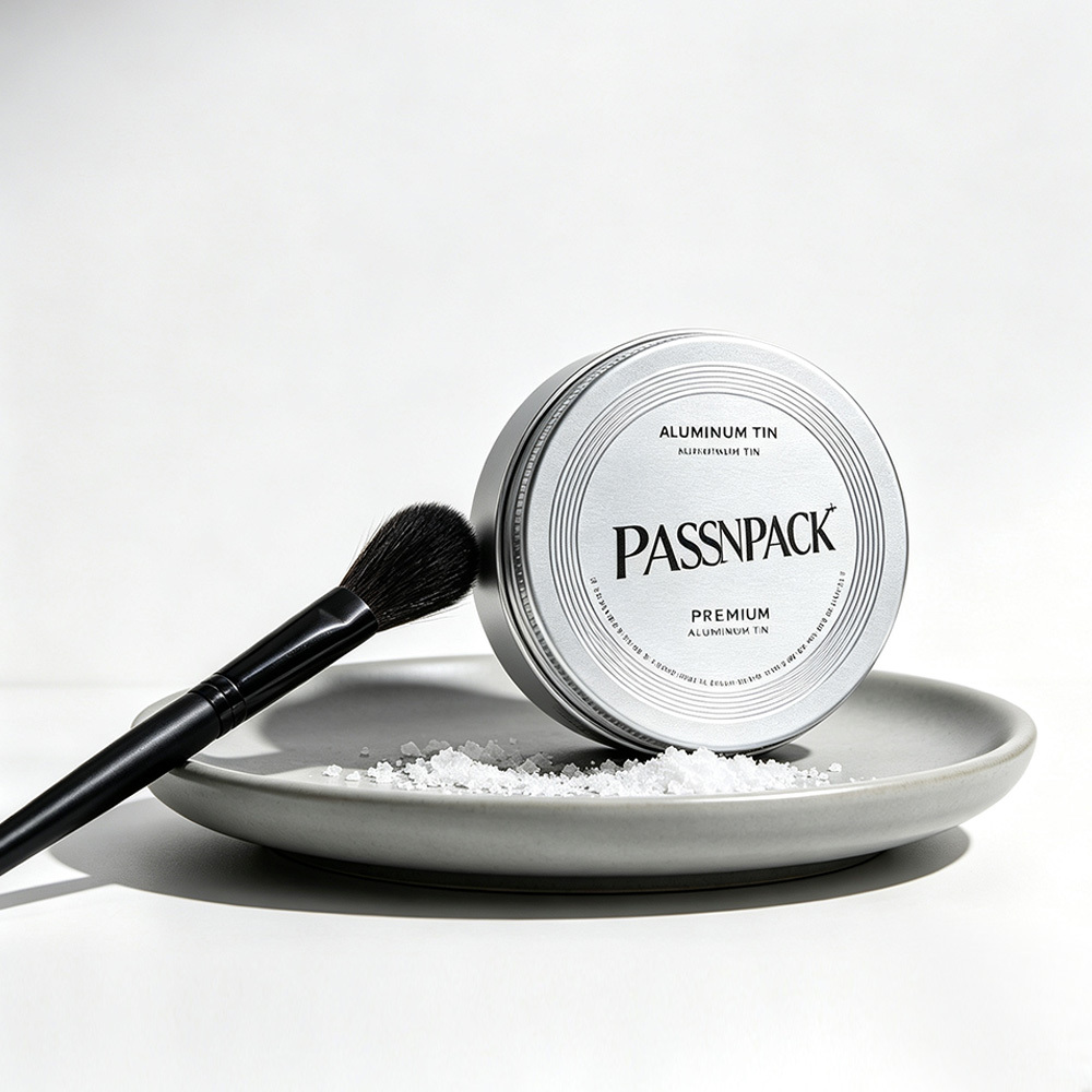 Aluminum Tin Box Cosmetic Packaging Empty Metal Jar for Hair Paste Beauty Cream Ointment Storage