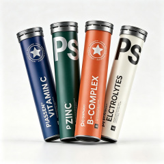 Aluminum Effervescent Tablet Tube Moisture Proof Aluminum Packaging Tube for Effervescent Tablets