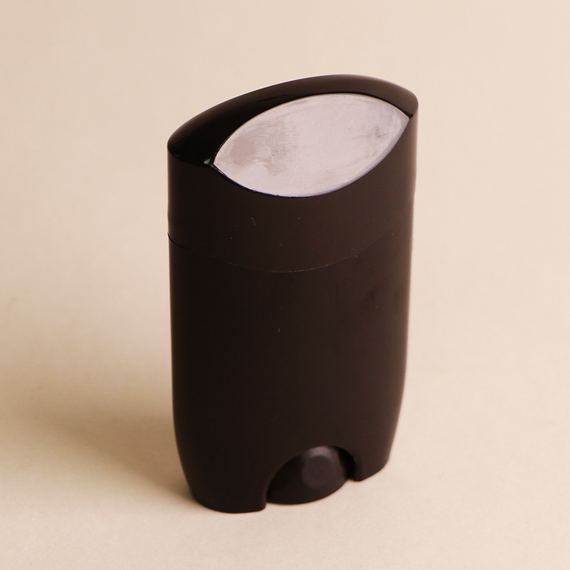 Fancy PP Cosmetic Packaging Oval Shape Sustainable Mini 15g Portable Deodorant Stick Containers