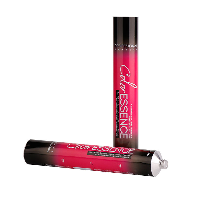 Custom Printing Eco Friendly Empty Aluminium Collapsible Cosmetic Hand Cream Recyclable Tubes