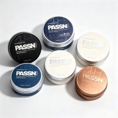 Aluminum Jar for Cosmetic Cream Hair Pomade Packaging Free Sample Available