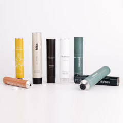 Custom Colorful Cosmetic Packaging Soft Empty Bb Hand Cream Eco-friendly Metal Cosmetic Tube