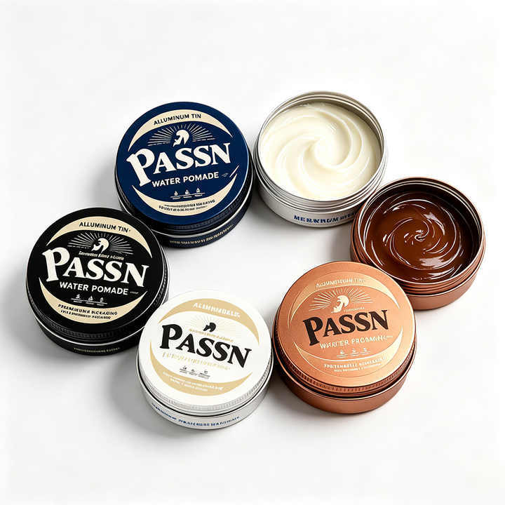 Screw Lid Aluminum Jar Aluminum Can for Hair Clay Cosmetic Balm Container Free Sample Free Design