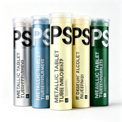 Aluminum Effervescent Tablet Tube Moisture Proof Aluminum Packaging Tube for Effervescent Tablets