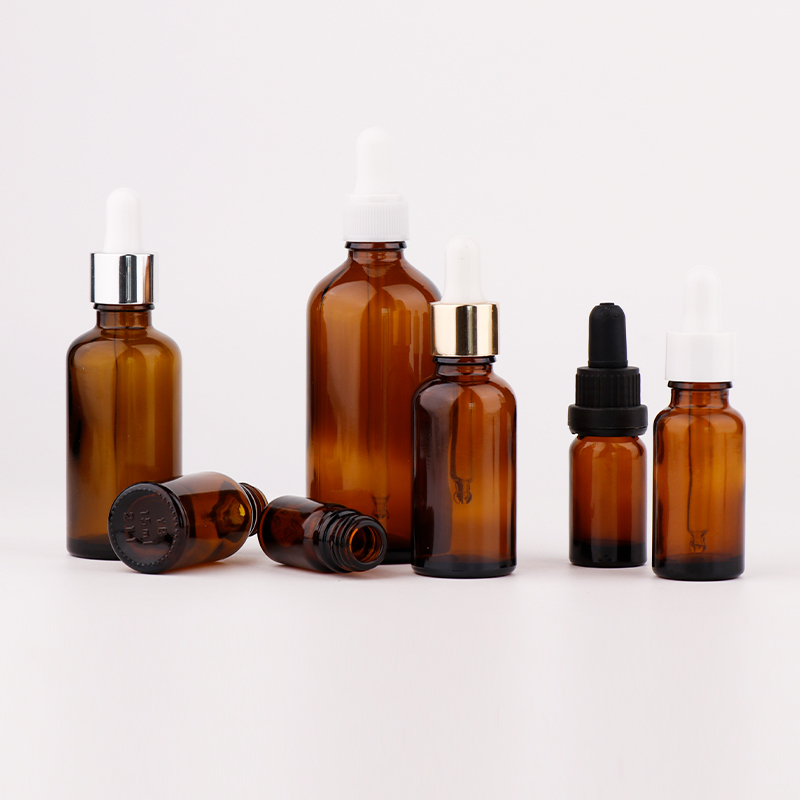 Cosmetic Glass Dropper Bottles Essential Oil Bottles Suppliers for Cosmetic Packaging