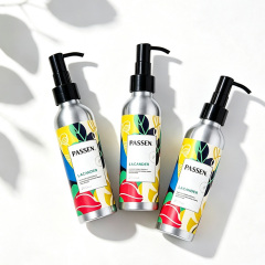 50ml,100ml,150ml,200ml,250ml,300ml Refillable Cosmetic Aluminum Bottle for Hotel Bathroom Amenity Free Design Free Sample Offer